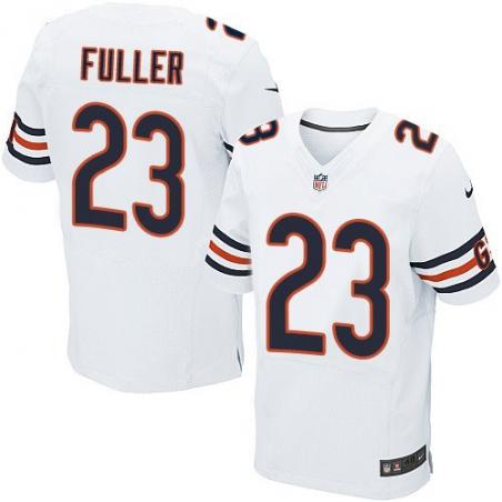 [Elite] Fuller Chicago Football Team Jersey -Chicago #23 Kyle Fuller Jersey (White)