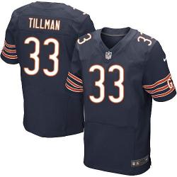 [Elite] Tillman Chicago Football Team Jersey -Chicago #33 Charles Tillman Jersey (Blue)