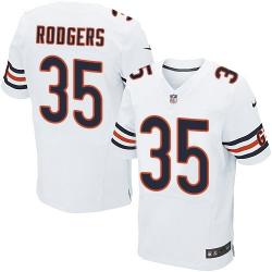 [Elite] Rodgers Chicago Football Team Jersey -Chicago #35 Jacquizz Rodgers Jersey (White)