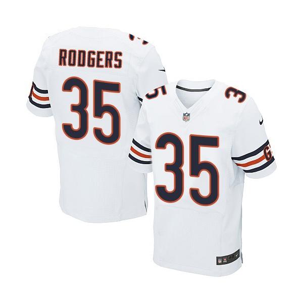 [Elite] Rodgers Chicago Football Team Jersey -Chicago #35 Jacquizz Rodgers Jersey (White)