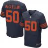 [Elite] McClellin Chicago Football Team Jersey -Chicago #50 Shea McClellin Jersey (Blue, Orange Number)