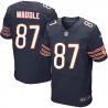 [Elite] Waddle Chicago Football Team Jersey -Chicago #87 Tom Waddle Jersey (Blue)