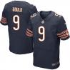 [Elite] Gould Chicago Football Team Jersey -Chicago #9 Robbie Gould Jersey (Blue)