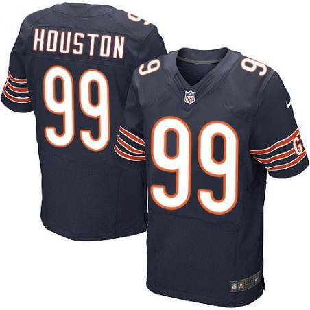 [Elite] Houston Chicago Football Team Jersey -Chicago #99 Lamarr Houston Jersey (Blue)