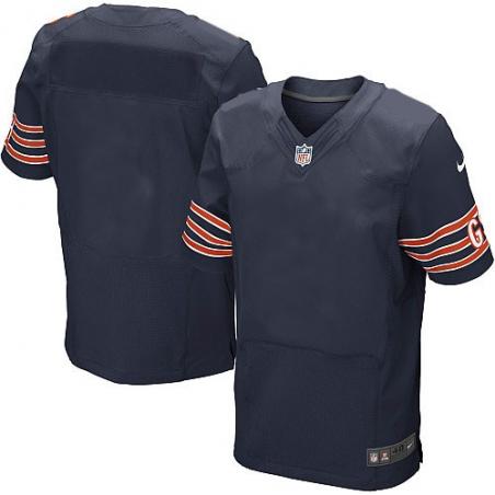 [Elite] Chicago Football Team Jersey -Chicago Jersey (Blank, Blue)