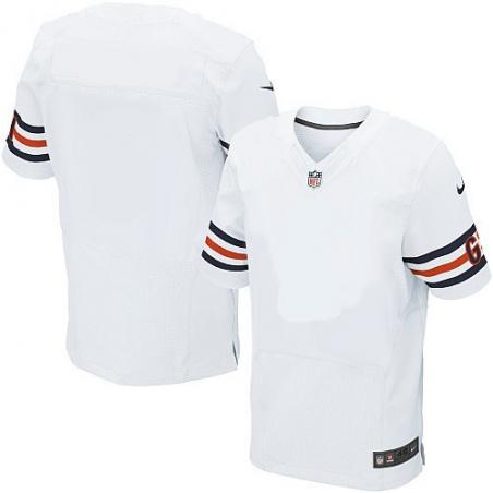 [Elite] Chicago Football Team Jersey -Chicago Jersey (Blank, White)