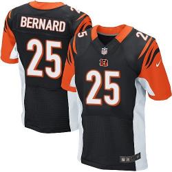 [Elite] Bernard Cincinnati Football Team Jersey -Cincinnati #25 Giovani Bernard Jersey (Black)