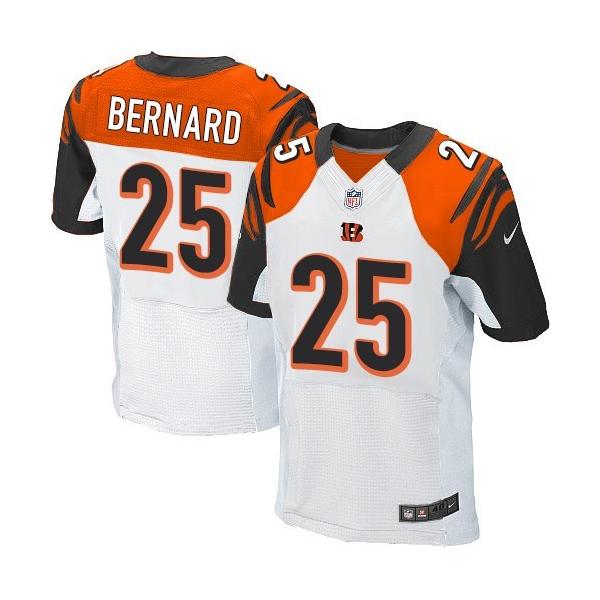 [Elite] Bernard Cincinnati Football Team Jersey -Cincinnati #25 Giovani Bernard Jersey (White)