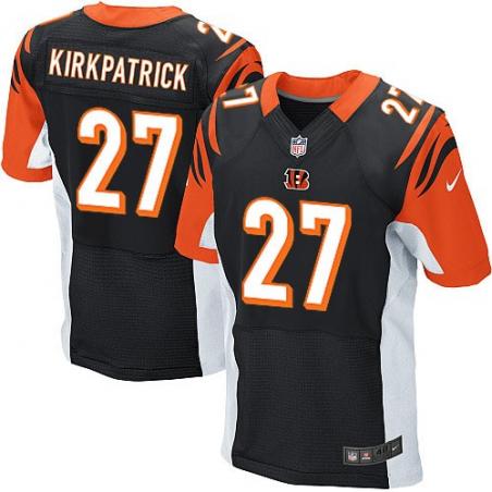 [Elite] Kirkpatrick Cincinnati Football Team Jersey -Cincinnati #27 Dre Kirkpatrick Jersey (Black)