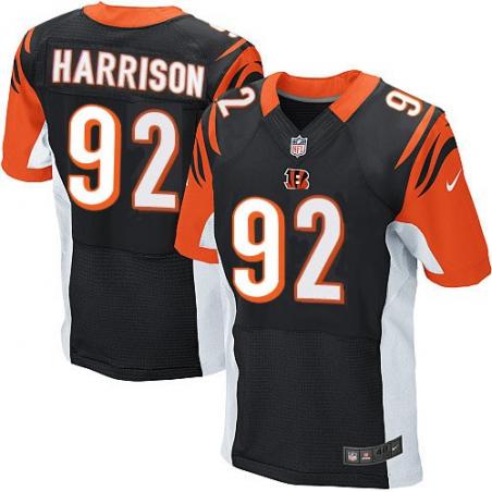 [Elite] Harrison Cincinnati Football Team Jersey -Cincinnati #92 James Harrison Jersey (Black)