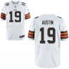 [Elite] Austin Cleveland Football Team Jersey -Cleveland #19 Miles Austin Jersey (White)