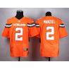 [Elite] Manziel Cleveland Football Team Jersey -Cleveland #2 Johnny Manziel Jersey (Orange, 2015 new)