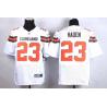 [Elite] Haden Cleveland Football Team Jersey -Cleveland #23 Joe Haden Jersey (White, 2015 new)