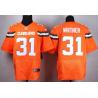 [Elite] Whitner Cleveland Football Team Jersey -Cleveland #31 Donte Whitner Jersey (Orange, 2015 new)