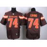 [Elite] Erving Cleveland Football Team Jersey -Cleveland #74 Cameron Erving Jersey (Brown, 2015 new)