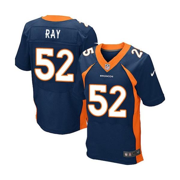 [Elite]Shane Ray Denver Football Team Jersey(Blue)_Free Shipping