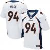 [Elite] Ware Denver Football Team Jersey -Denver #94 DeMarcus Ware Jersey (White)