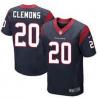 [Elite] Clemons Houston Football Team Jersey -Houston #20 Chris Clemons Jersey (Blue)