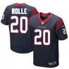 [Elite] Rolle Houston Football Team Jersey -Houston #20 Jumal Rolle Jersey (Blue)