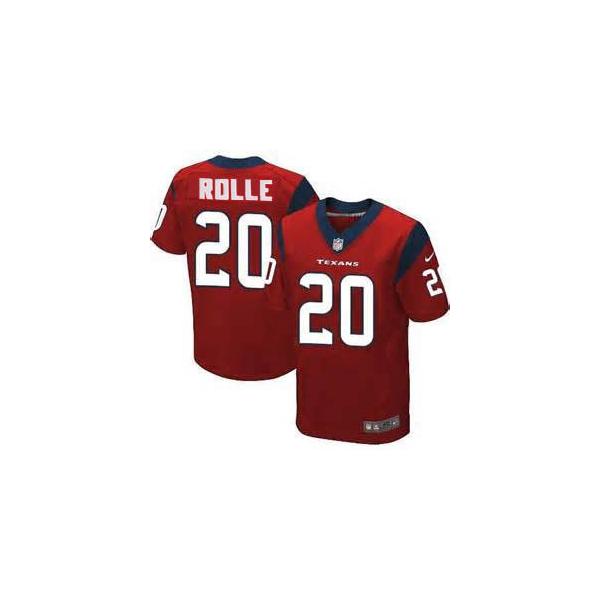 [Elite] Rolle Houston Football Team Jersey -Houston #20 Jumal Rolle Jersey (Red)