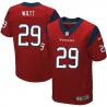 [Elite] Quin Houston Football Team Jersey -Houston #29 Glover Quin Jersey (Red)