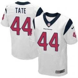 [Elite] Tate Houston Football Team Jersey -Houston #44 Ben Tate Jersey (White)