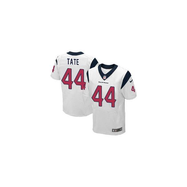 [Elite] Tate Houston Football Team Jersey -Houston #44 Ben Tate Jersey (White)