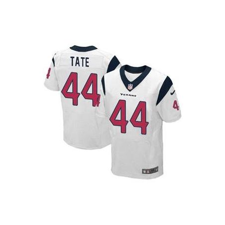 [Elite] Tate Houston Football Team Jersey -Houston #44 Ben Tate Jersey (White)