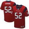 [Elite] Dobbins Houston Football Team Jersey -Houston #52 Tim Dobbins Jersey (Red)