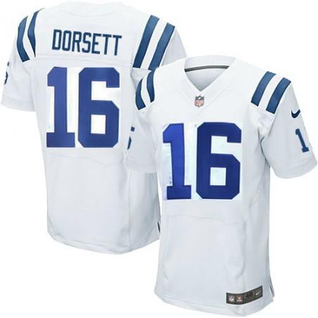 [Elite] Dorsett Indianapolis Football Team Jersey -Indianapolis #16 Phillip Dorsett Jersey (White)