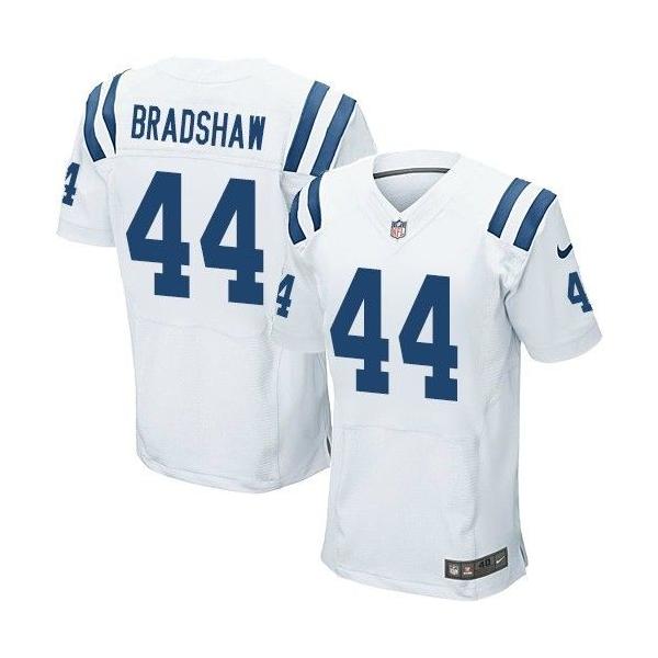 Reebok White NFL New York Giants Ahmad Bradshaw #44 Away Jersey Mens S