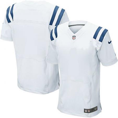 [Elite] Indianapolis Football Team Jersey -Indianapolis Jersey (Blank, White)