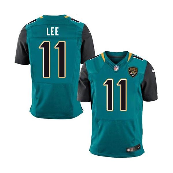 [Elite] Lee Jacksonville Football Team Jersey -Jacksonville #11 Marqise Lee Jersey (Green, 2014 new)