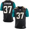 [Elite] Cyprien Jacksonville Football Team Jersey -Jacksonville #37 Johnathan Cyprien Jersey (Black, 2014 new)