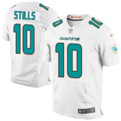 [Elite] Stills Miami Football Team Jersey -Miami #10 Kenny Stills Jersey (White)