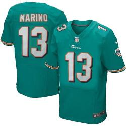 [Elite] Marino Miami Football Team Jersey -Miami #13 Dan Marino Jersey (Green)