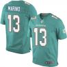 [Elite] Marino Miami Football Team Jersey -Miami #13 Dan Marino Jersey (Green, new)