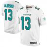 [Elite] Marino Miami Football Team Jersey -Miami #13 Dan Marino Jersey (White, new)