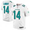 [Elite] Landry Miami Football Team Jersey -Miami #14 Jarvis Landry Jersey (White)