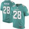 [Elite] Moreno Miami Football Team Jersey -Miami #28 Knowshon Moreno Jersey (Green, new)