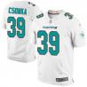 [Elite] Csonka Miami Football Team Jersey -Miami #39 Larry Csonka Jersey (White, new)