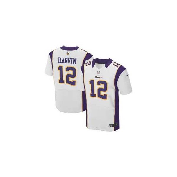 [Elite] Harvin Minnesota Football Team Jersey -Minnesota #12 Percy Harvin Jersey (White)