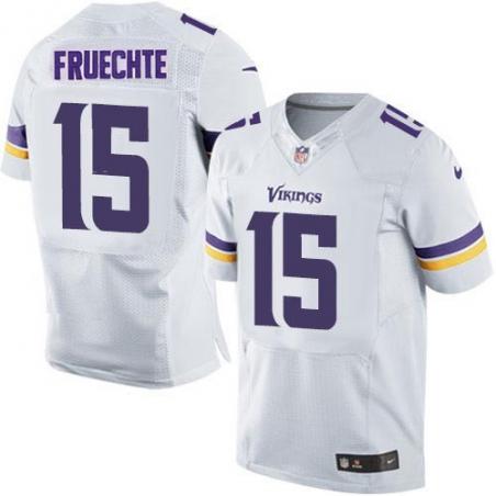 [Elite] Fruechte Minnesota Football Team Jersey -Minnesota #15 Isaac Fruechte Jersey (White)